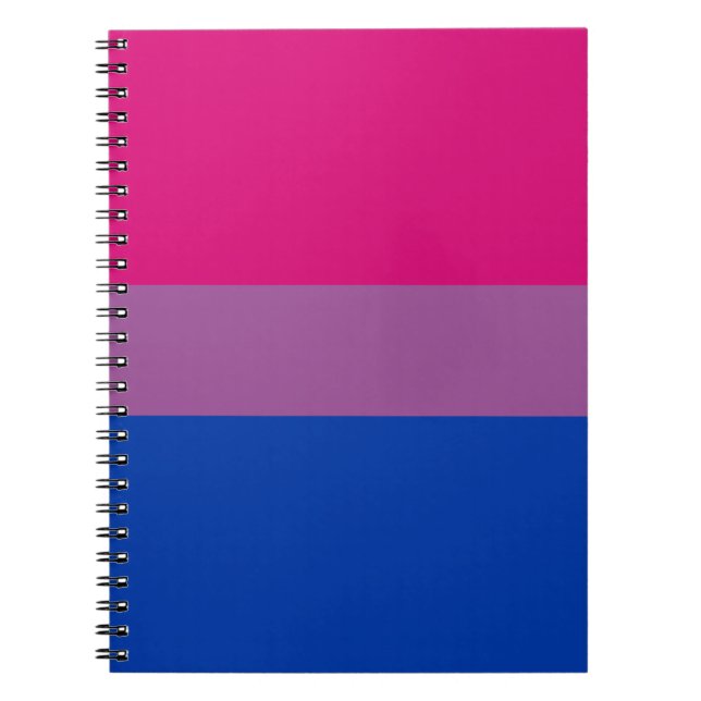 Bisexual Pride Flag Notizblock (Vorderseite)