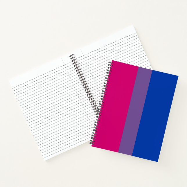 Bisexual Pride Flag Notizbuch (Innenseite)