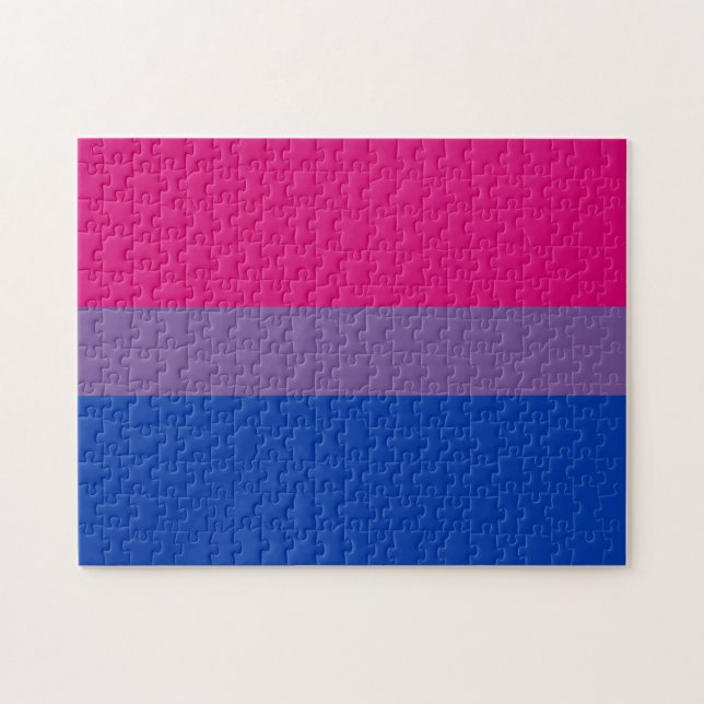 Bisexual Pride Flag Puzzle (Horizontal)