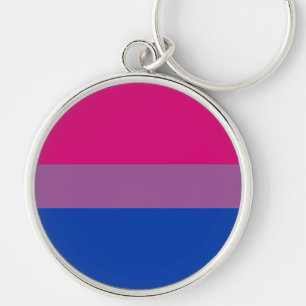 Bisexual Pride Flag Schlüsselanhänger