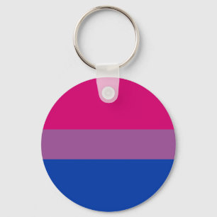 Bisexual Pride Flag Schlüsselanhänger