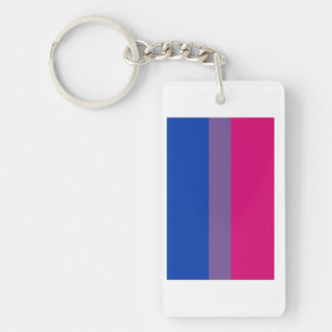 Bisexual Pride Flag Schlüsselanhänger