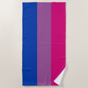 Bisexual Pride Flag Strandtuch
