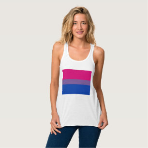 Bisexual Pride Flag Tank Top