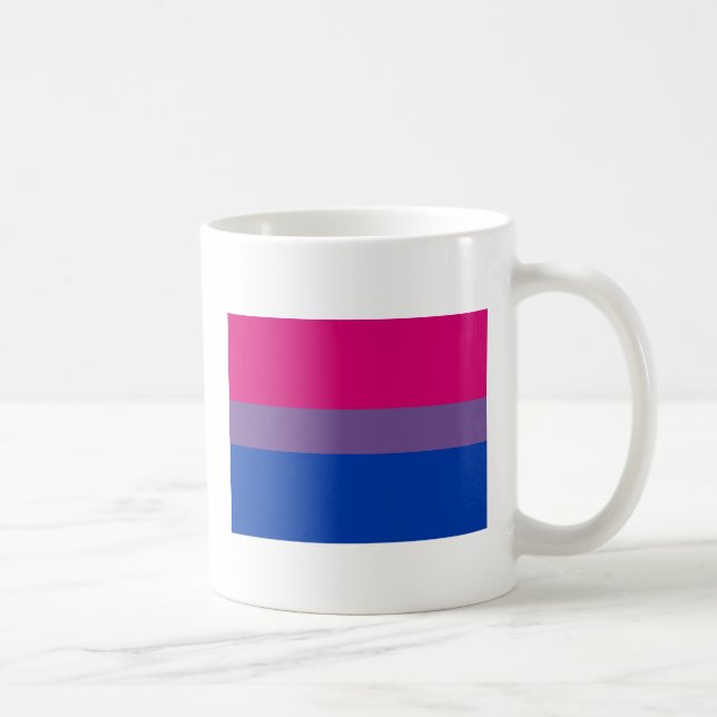 Bisexual Pride Flag Tasse (Rechts)