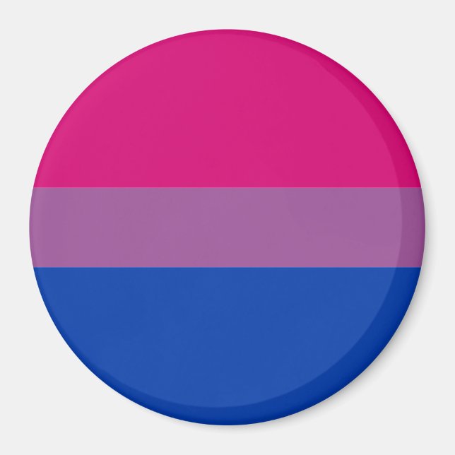 Bisexual Pride Magnet (Vorne)