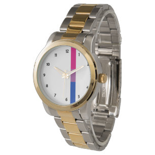 Bisexual Pride Watch Armbanduhr