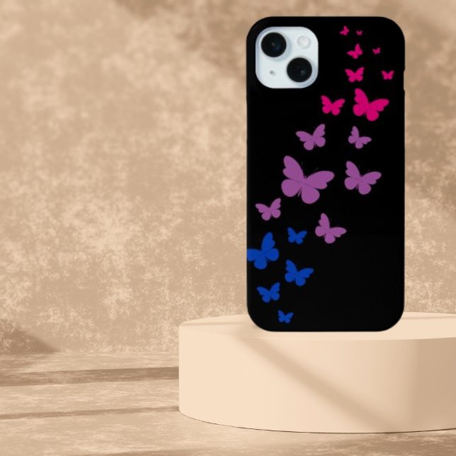 Bisexual Stolz Butterfly Trail Case-Mate iPhone Hülle (Von Creator hochgeladen)