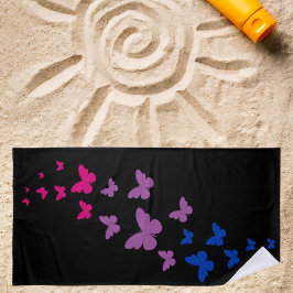 Bisexual Stolz Butterfly Trail Strandtuch