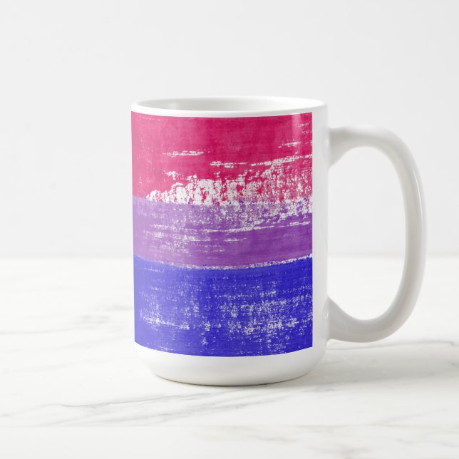 Bisexual Stolz Paint Kaffeetasse (Rechts)