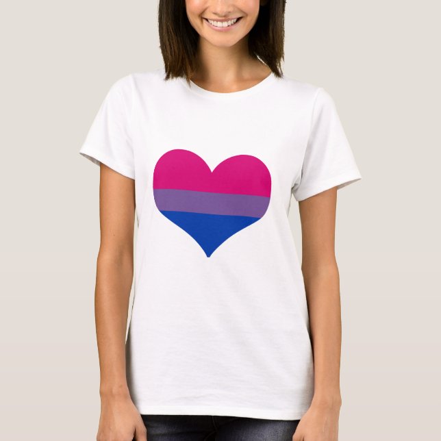 BISEXUALE LIEBE T-Shirt (Vorderseite)