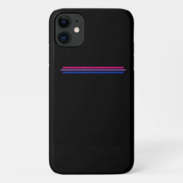 Bisexualität Flagge LGBT Bisexueller Stolz Case-Mate iPhone Hülle (Rückseite)