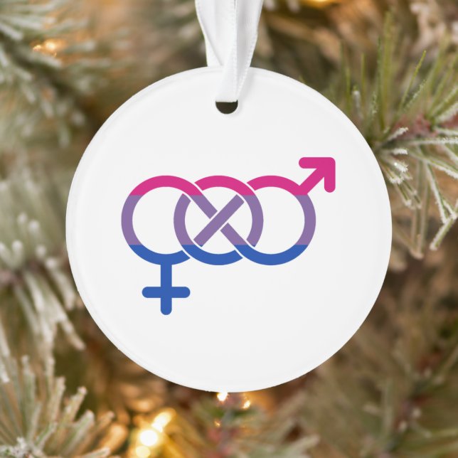 Bisexualität Geschlechtersymbol Ornament (Baum)