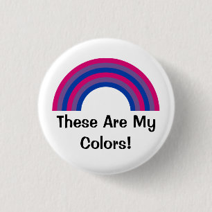 Bisexualität Regenbogen-Stolz Button