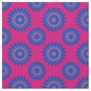 Bisexualität - Stolz / rosa Blume Stoff
