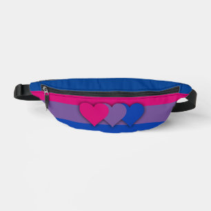 Bisexualitätsflagge Bauchtasche