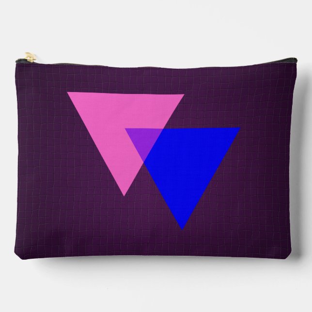 Bisexualitätssymbol  zubehörtasche (Vorderseite)