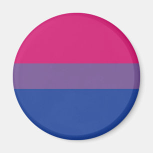 Bisexuell Design der Druckflagge Streifen Magnet
