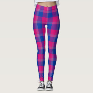 Bisexuell Kariert Leggings