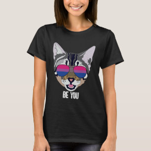 Bisexuell Sei Du Bi Stolz Katze T-Shirt