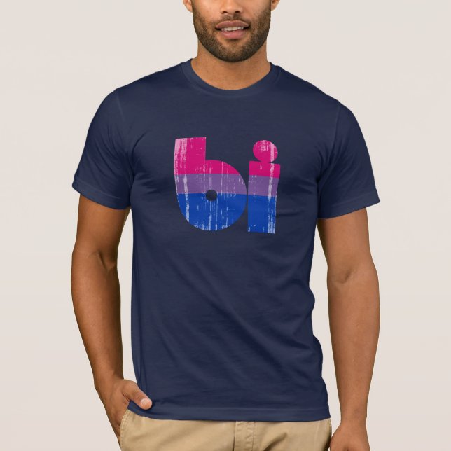 BISEXUELLE 2 distressed.png T-Shirt (Vorderseite)