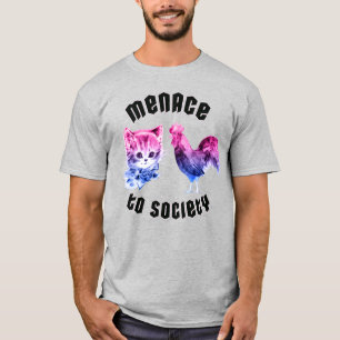 Bisexuelle Bedrohung der Gesellschaft T-Shirt