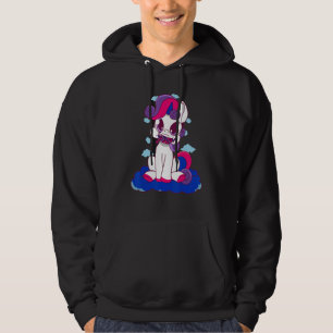 Bisexuelle Drachenfeuer Bisexuelle Flagge LGBT Bi Hoodie
