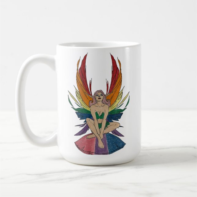 Bisexuelle Fee Kaffeetasse (Links)
