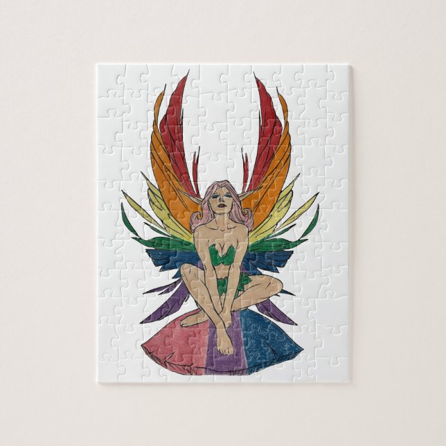 Bisexuelle Fee Puzzle (Vertikal)