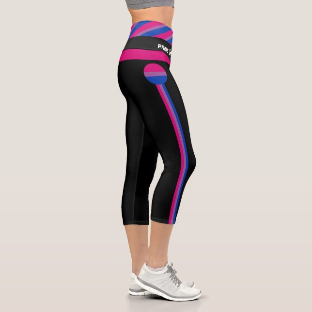 Bisexuelle Flag- und Priestergemeinde/Geschlechter Capri Leggings (Rechts)