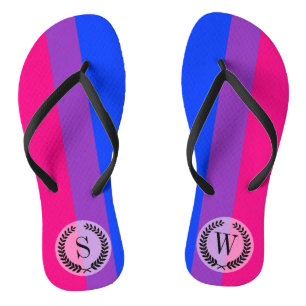 Bisexuelle Flagge Flip Flops