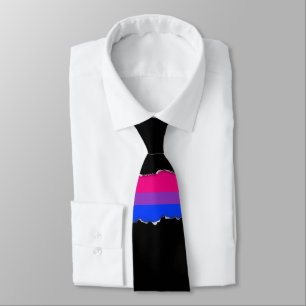 Bisexuelle Flagge Krawatte