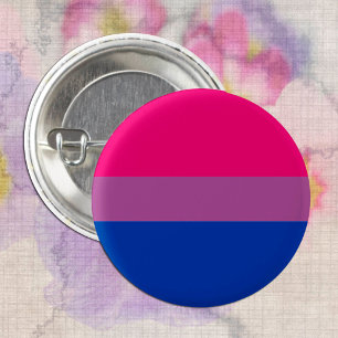 Bisexuelle Flaggen und Priester/Geschlechterflagge Button