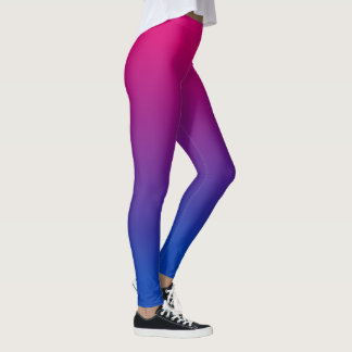 Bisexuelle Flaggensteigung Leggings
