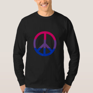 Bisexuelle Friedens Einheit Bi Bisexueller Stolz B T-Shirt