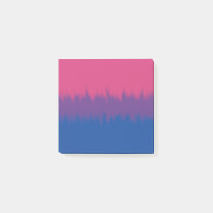 Bisexuelle Haftnotizen Post-it Klebezettel