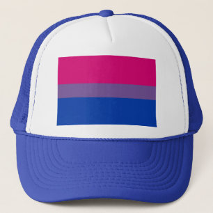 Bisexuelle LGBT Stolz-Regenbogen-Flagge Truckerkappe
