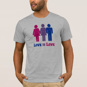Bisexuelle Liebe ist Liebe T-Shirt