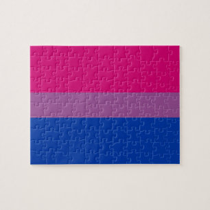 Bisexuelle Pride-Flagge Puzzle
