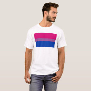 Bisexuelle Pride-Flagge T-Shirt