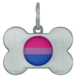 Bisexuelle Pride-Flagge Tiermarke