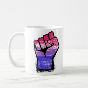 Bisexuelle Protestfäuste Kaffeetasse
