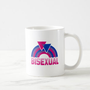 BISEXUELLE REGENBOHRENFLAGGE KAFFEETASSE