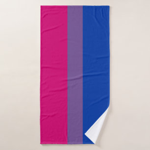 Bisexuelle Stolperflagge Badehandtuch