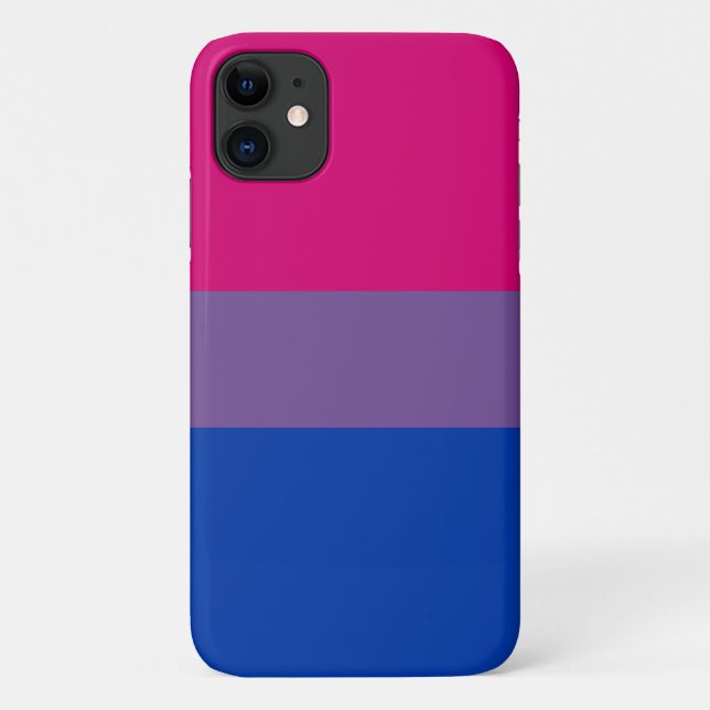 Bisexuelle Stolperflagge Case-Mate iPhone Hülle (Rückseite)