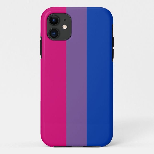 Bisexuelle Stolperflagge Case-Mate iPhone Hülle (Rückseite)
