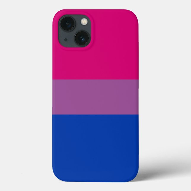 Bisexuelle Stolperflagge Case-Mate iPhone Hülle (Rückseite)