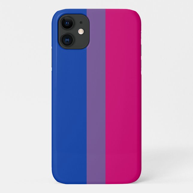 Bisexuelle Stolperflagge Case-Mate iPhone Hülle (Rückseite)