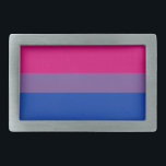 Bisexuelle Stolperflagge Rechteckige Gürtelschnalle<br><div class="desc">Die bisexuelle Stolperflagge wurde 1998 entworfen, um der Bisexuellen-Gemeinschaft ein eigenes Wahrzeichen zu verleihen, das mit der Gay Pride-Fahne der größeren LGBT-Gemeinschaft vergleichbar ist, und die Sichtbarkeit von Bisexuellen sowohl innerhalb der Gesellschaft als auch innerhalb der LGBT-Gemeinschaft zu erhöhen. Der tiefe Rosa- oder Rose-Streifen an der Spitze der Fahne stellt...</div>