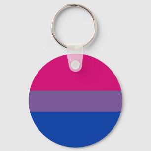Bisexuelle Stolperflagge Schlüsselanhänger